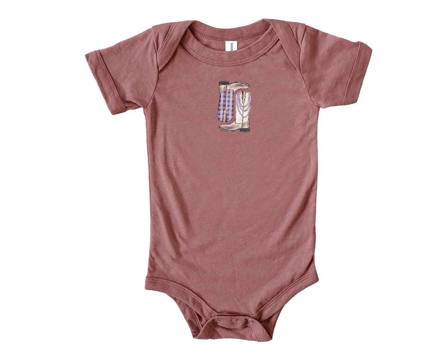 Purple Palaka Baby Onesie | Baby & Kids