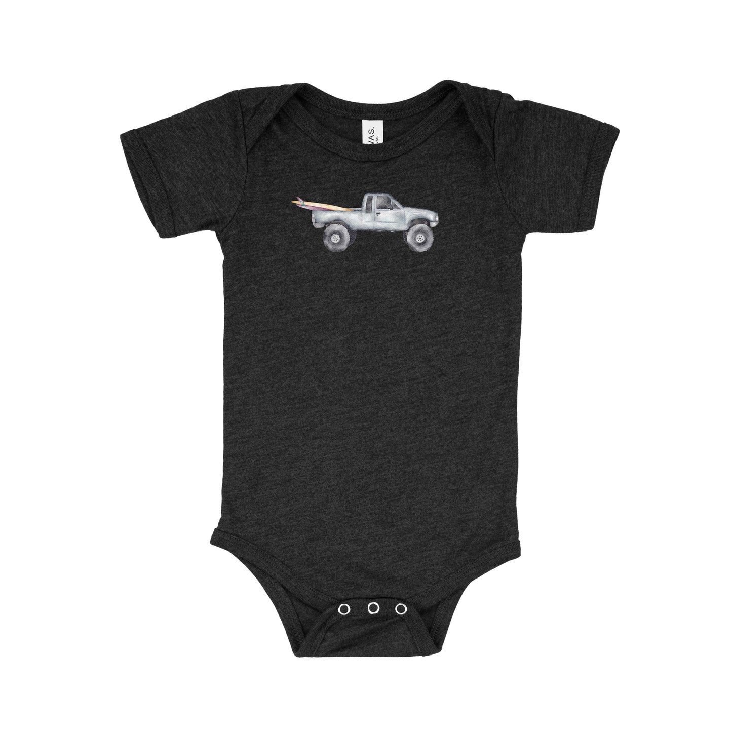 Gray Truck Baby Onesie | Baby & Kids