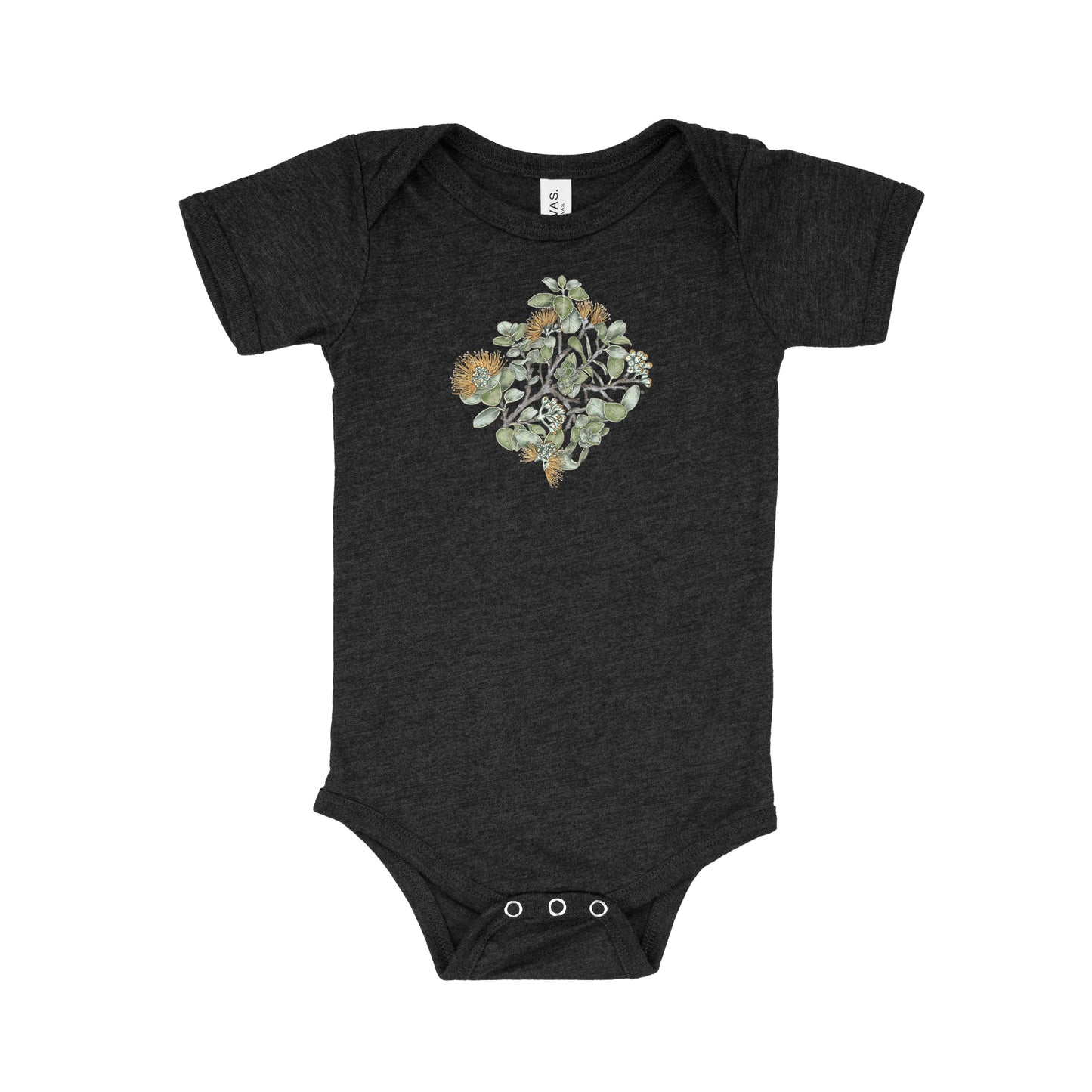 Yellow Ohia Baby Onesie | Baby & Kids