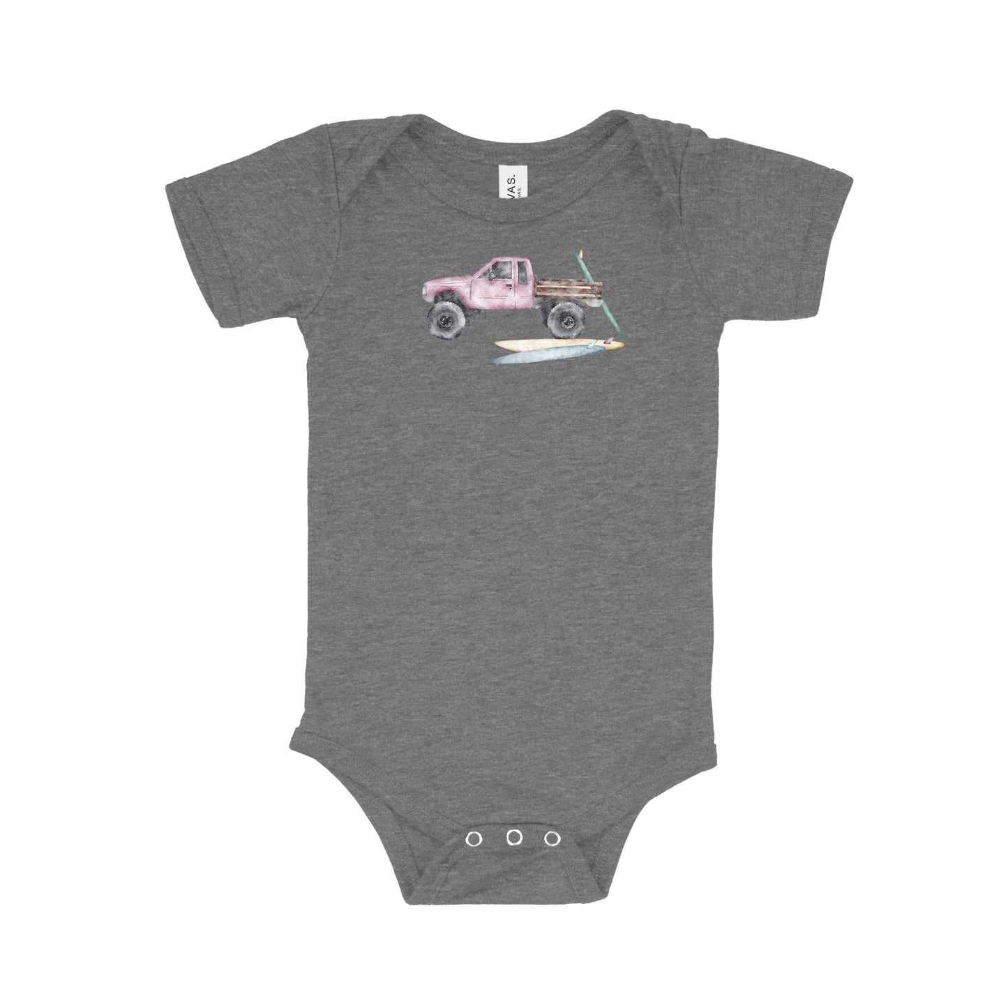 Pink Truck Baby Onesie | Baby & Kids