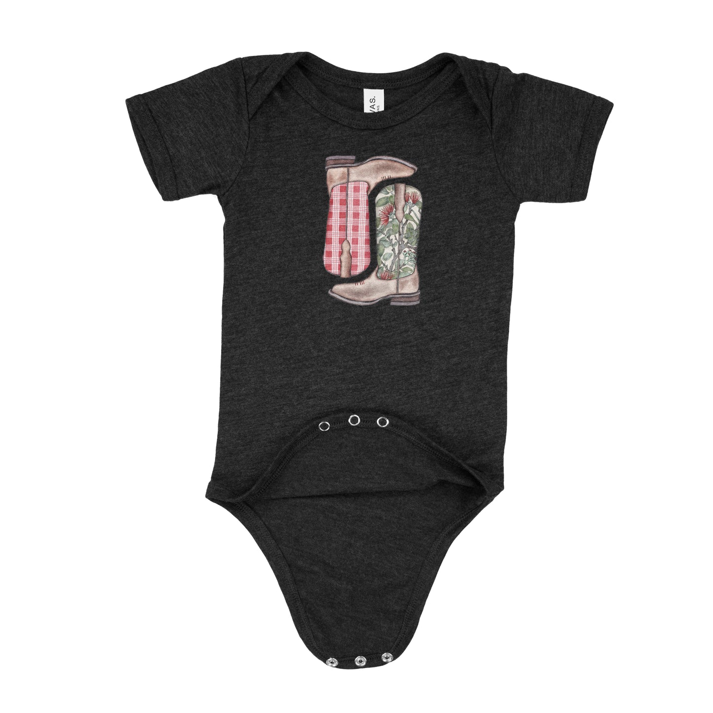 Red Ohia Palaka Baby Onesie | Baby & Kids