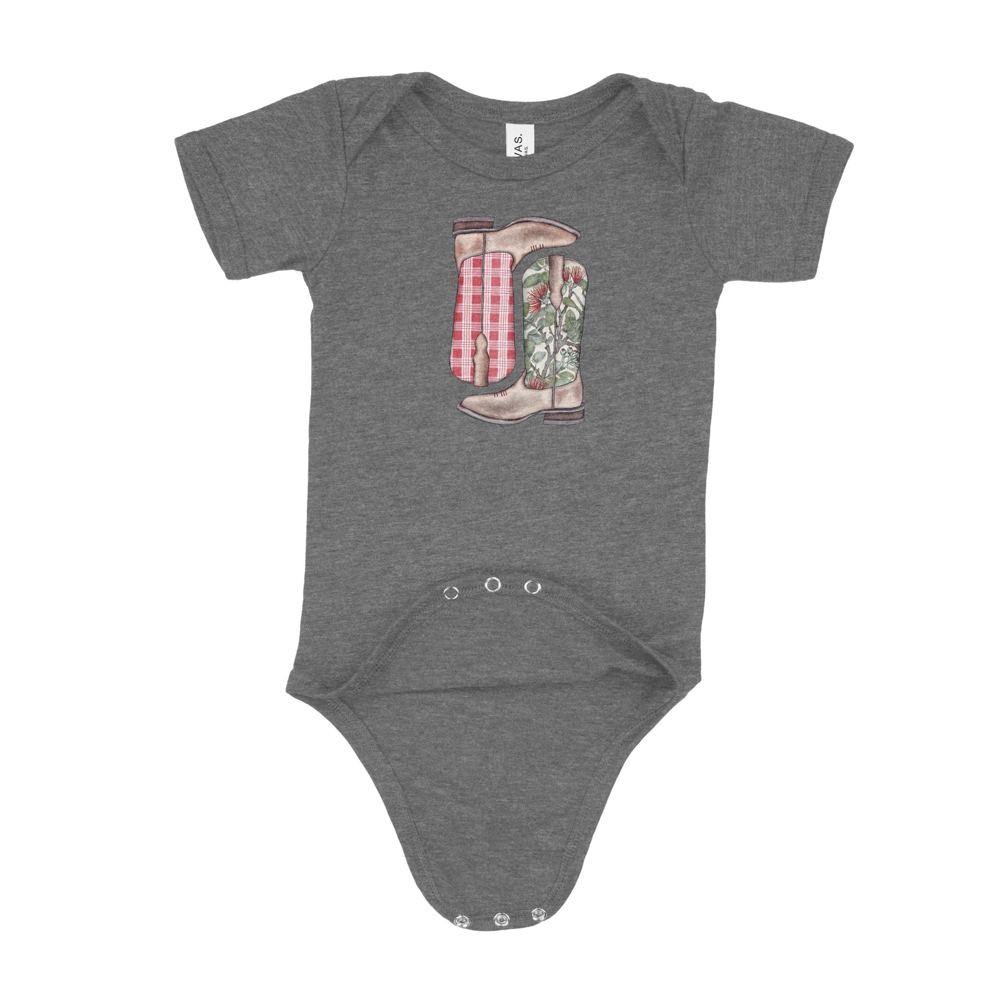 Red Ohia Palaka Baby Onesie | Baby & Kids