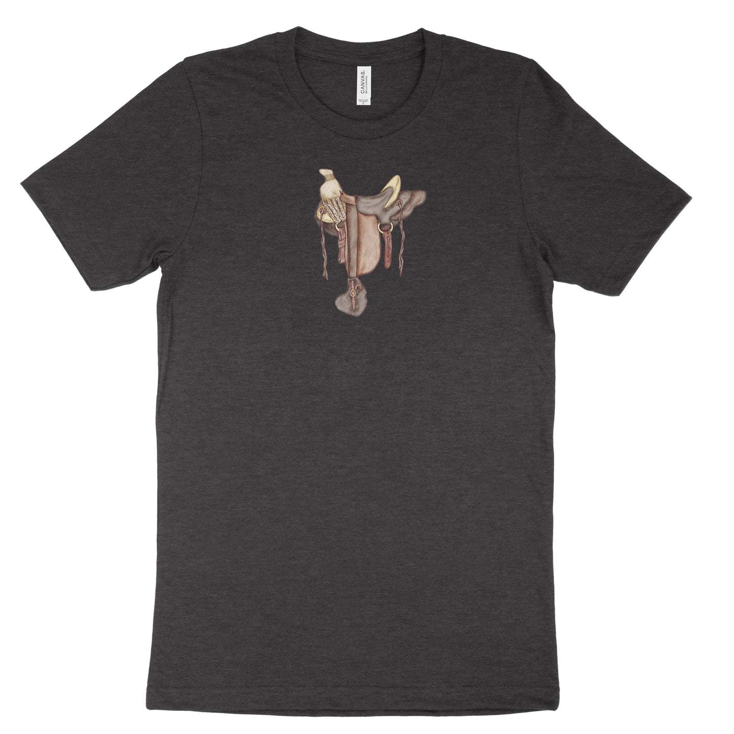 Hawaiian Tree Saddle (Watercolor) | Adult Unisex T-Shirt
