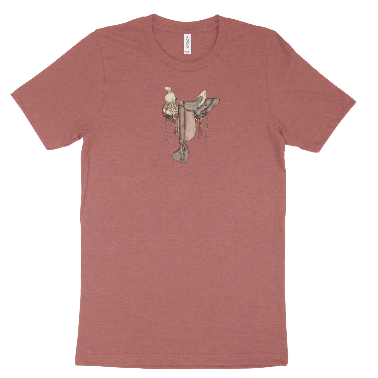Hawaiian Tree Saddle (Watercolor) | Adult Unisex T-Shirt