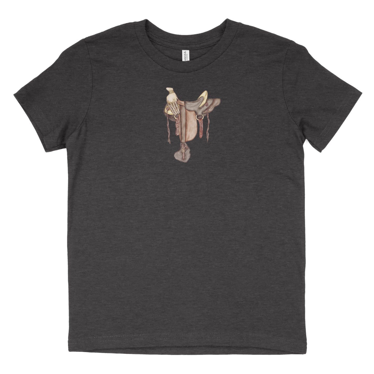 Hawaiian Tree Saddle (Watercolor) Youth T-Shirt | Baby & Kids