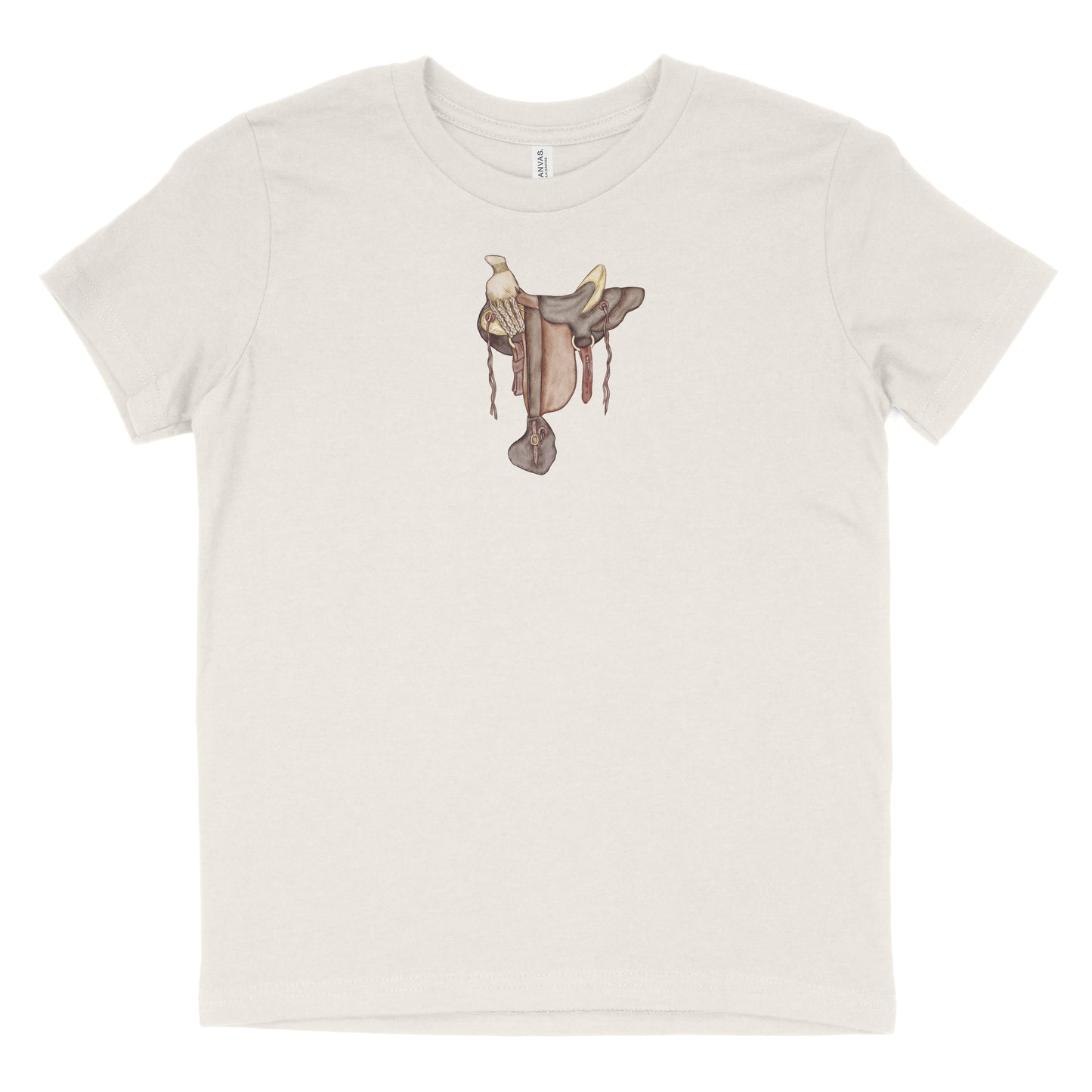 Hawaiian Tree Saddle (Watercolor) Youth T-Shirt | Baby & Kids