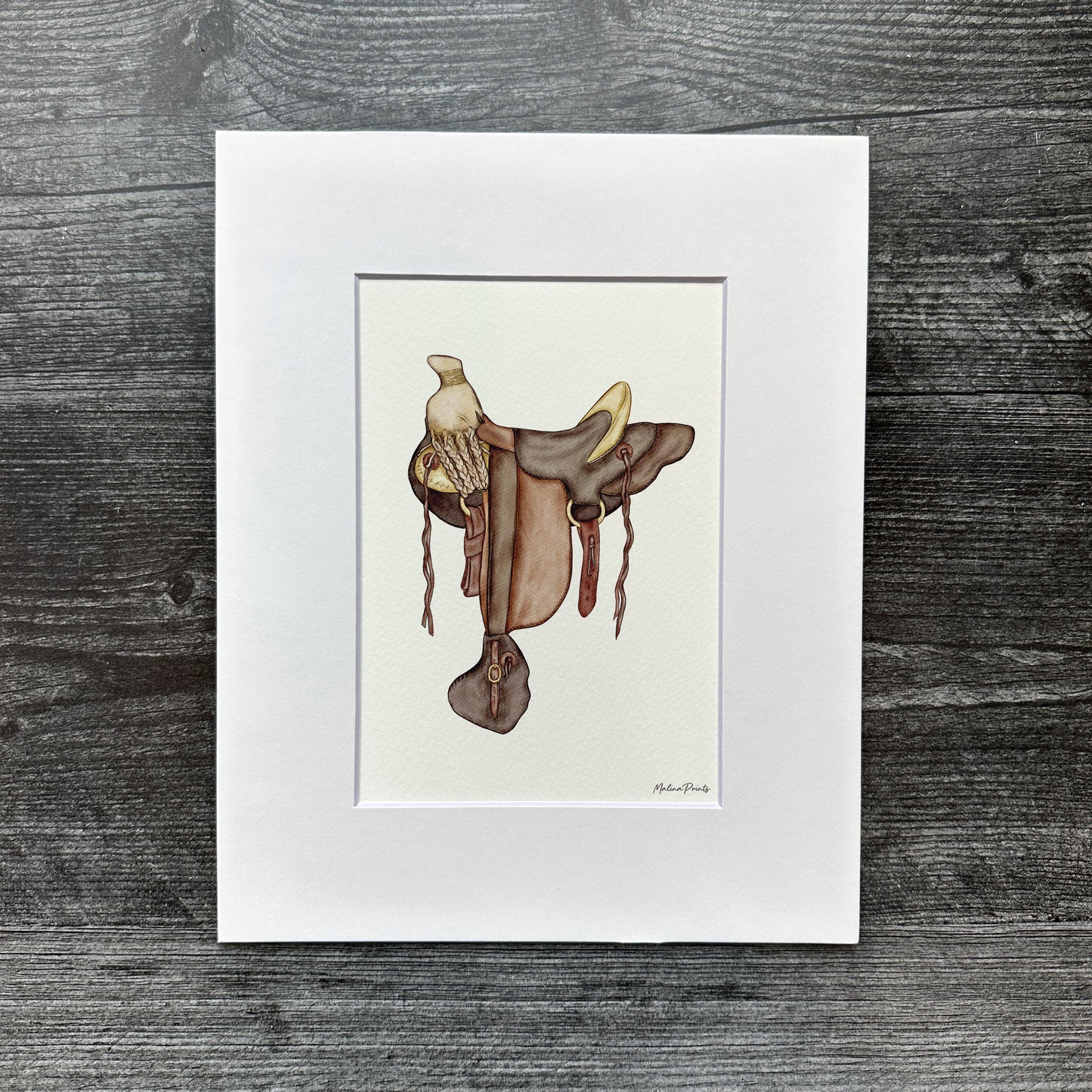 Hawaiian Tree Saddle | Art Print