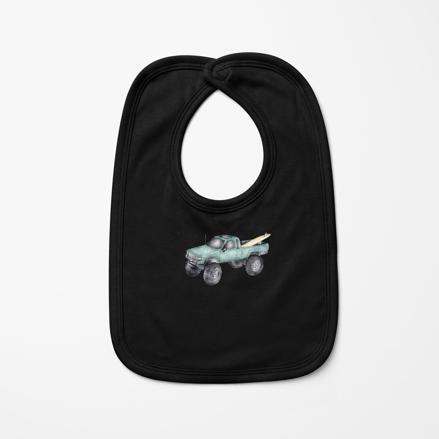 Green Truck Baby Bib | Baby & Kids