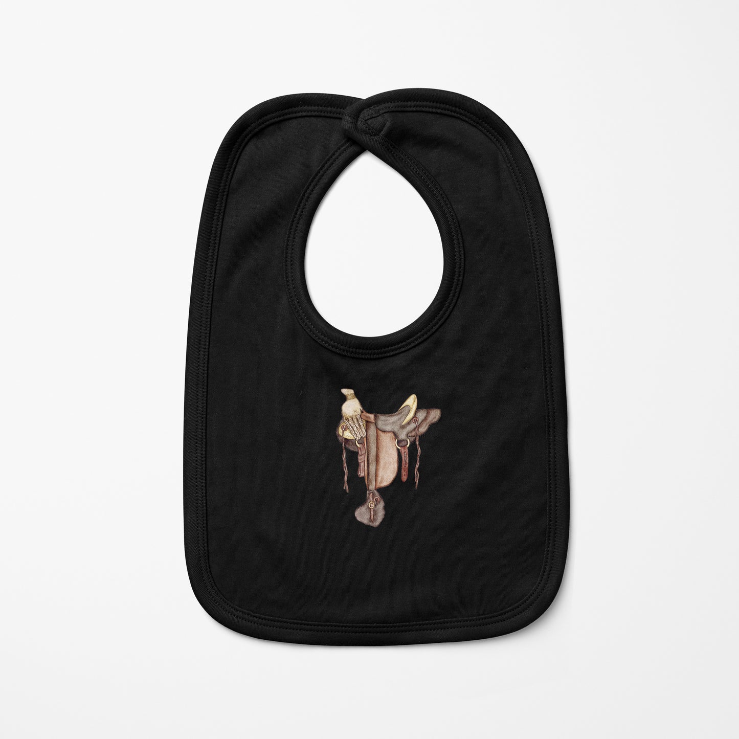 Hawaiian Tree Saddle Baby Bib | Baby & Kids