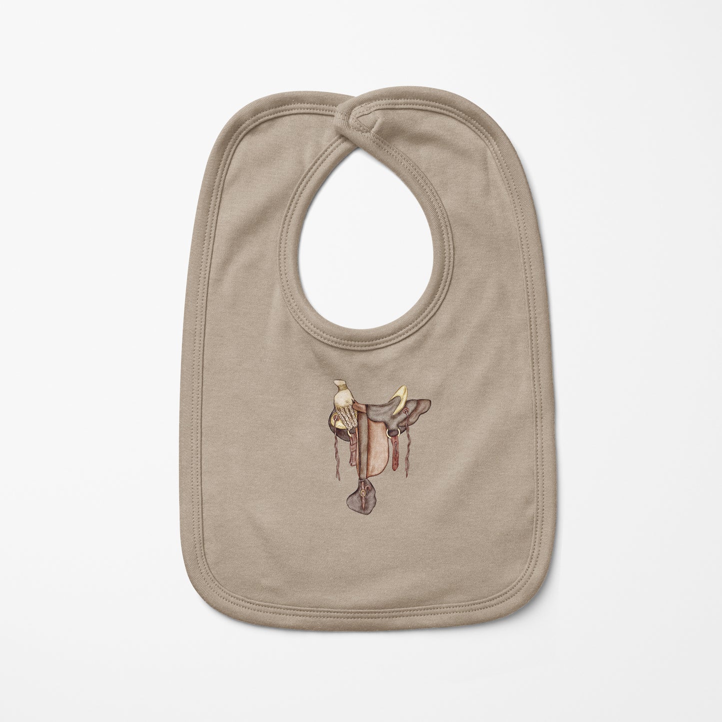 Hawaiian Tree Saddle Baby Bib | Baby & Kids