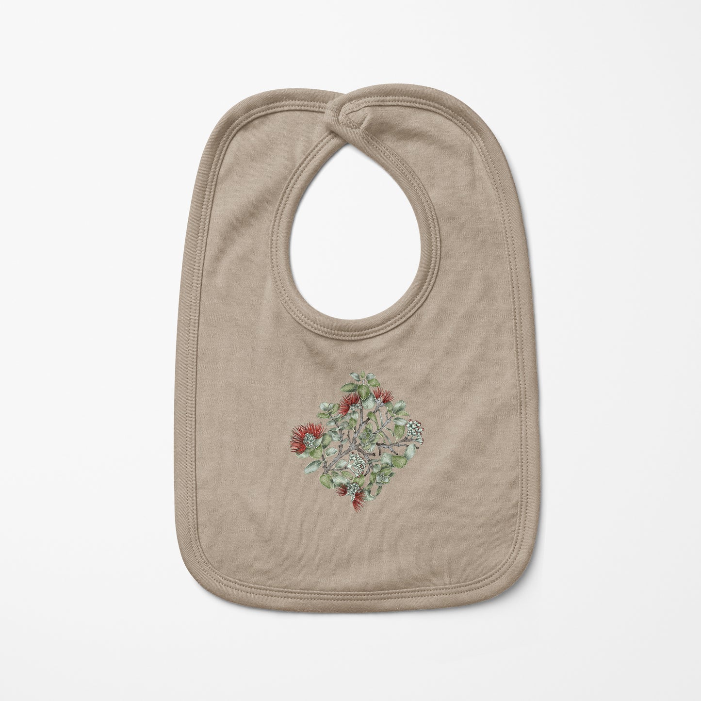 Red Ohia Baby Bib | Baby & Kids