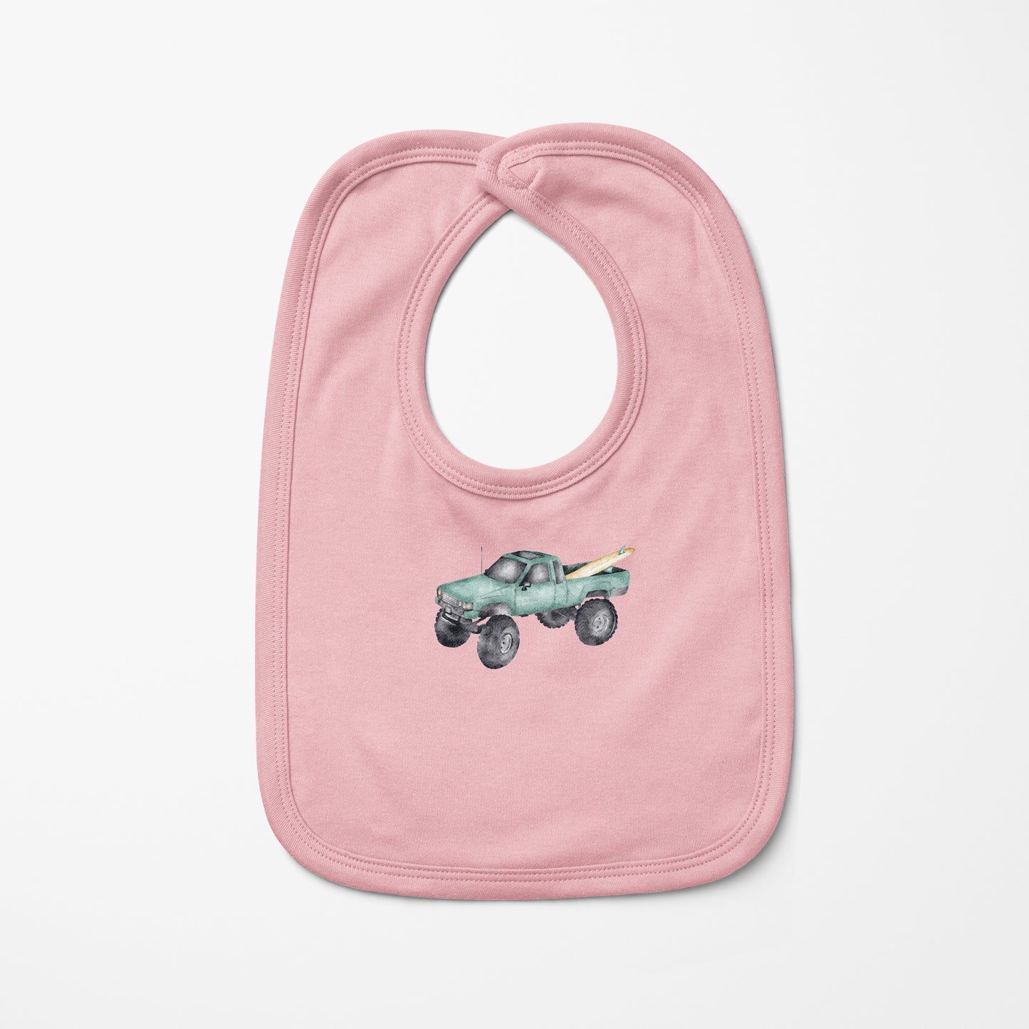 Green Truck Baby Bib | Baby & Kids