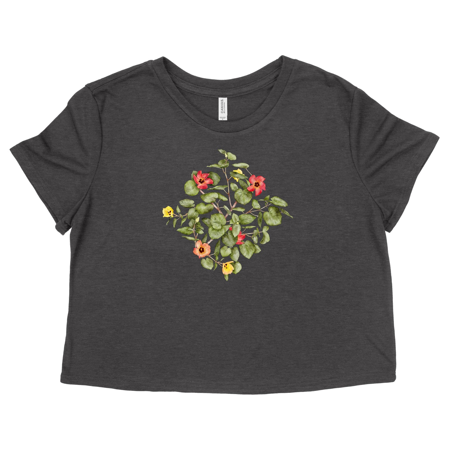 Hau Womens Flowy Crop Tee | Apparel