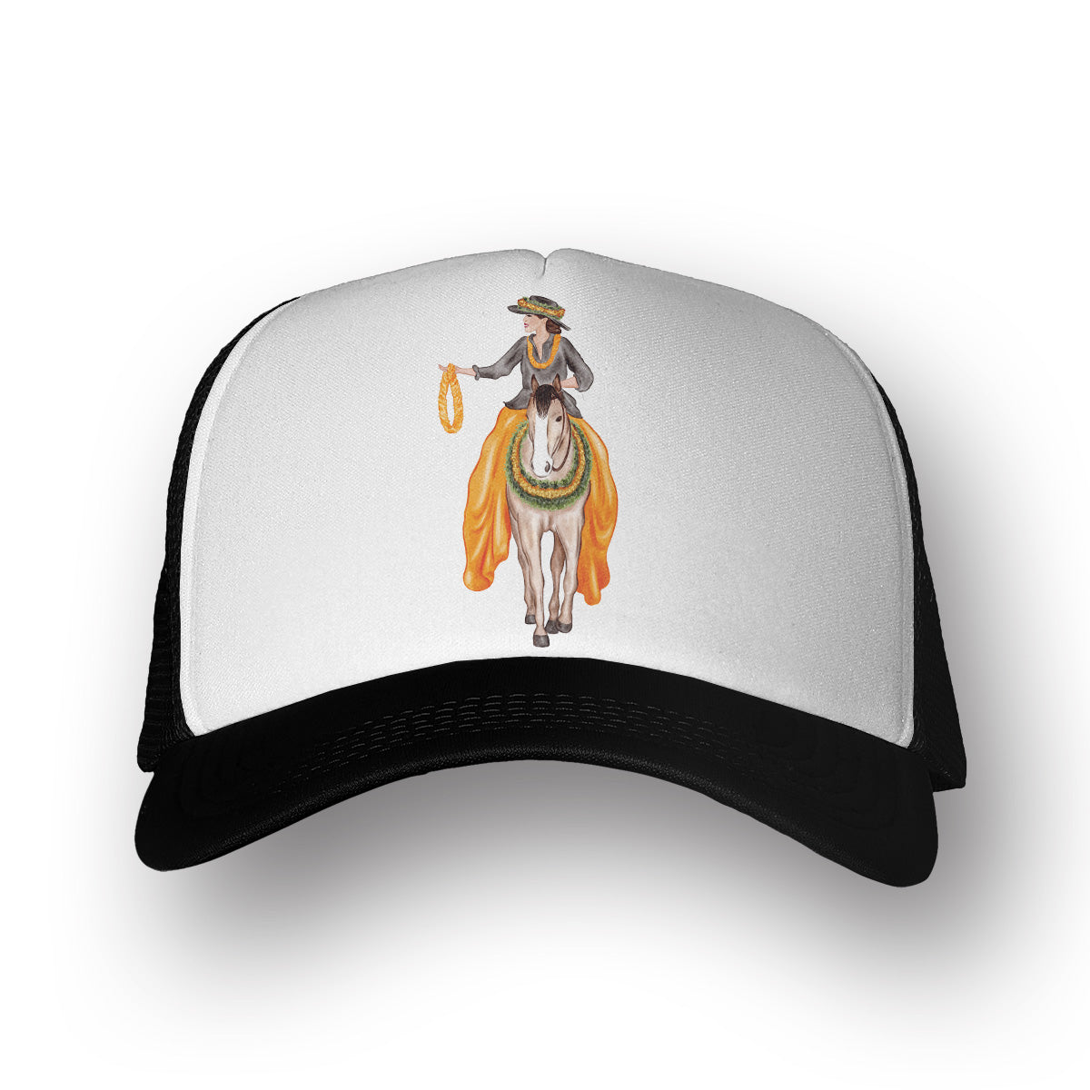 Orange Pa'u Girl | Trucker Hat