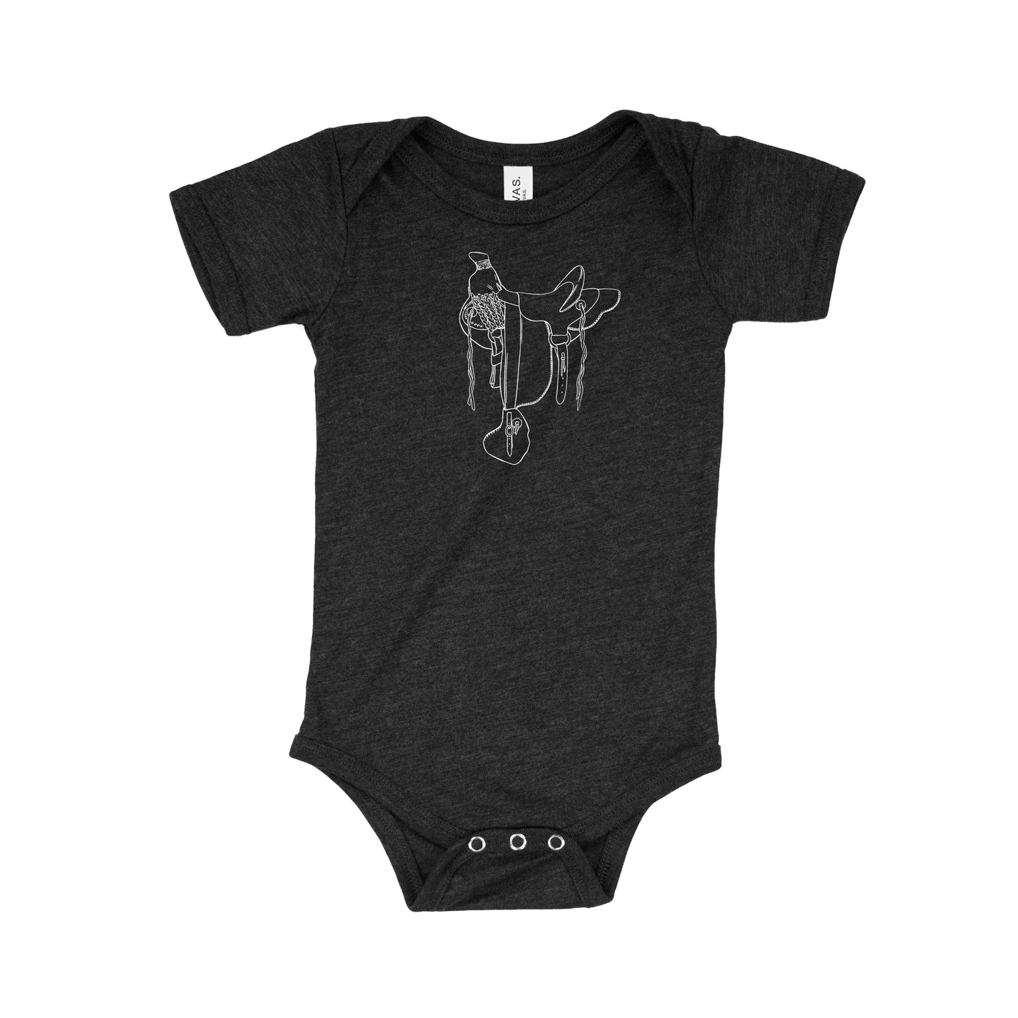 Hawaiian Tree Saddle Baby Onesie | Baby & Kids