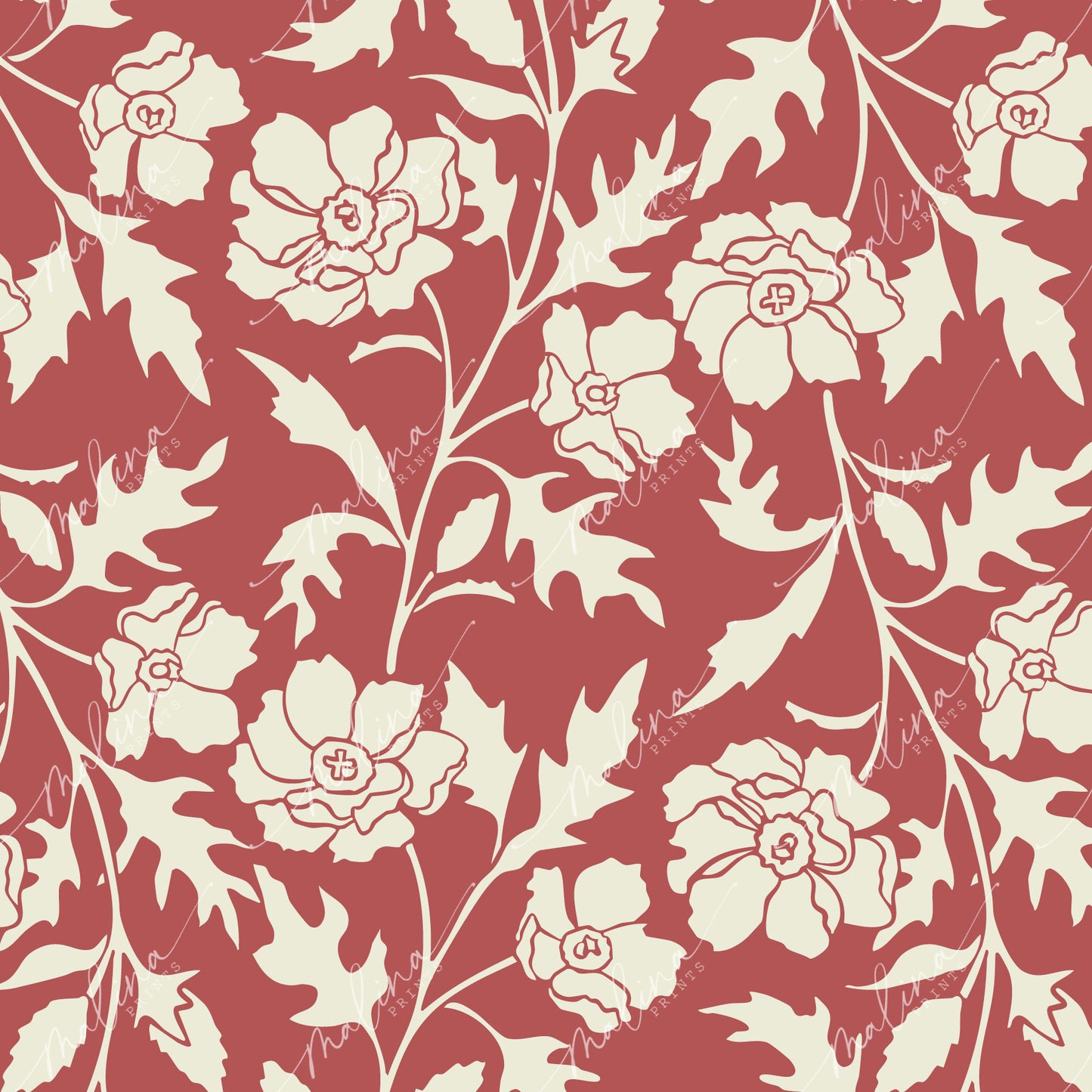 Pua Kala | Seamless Repeat Pattern