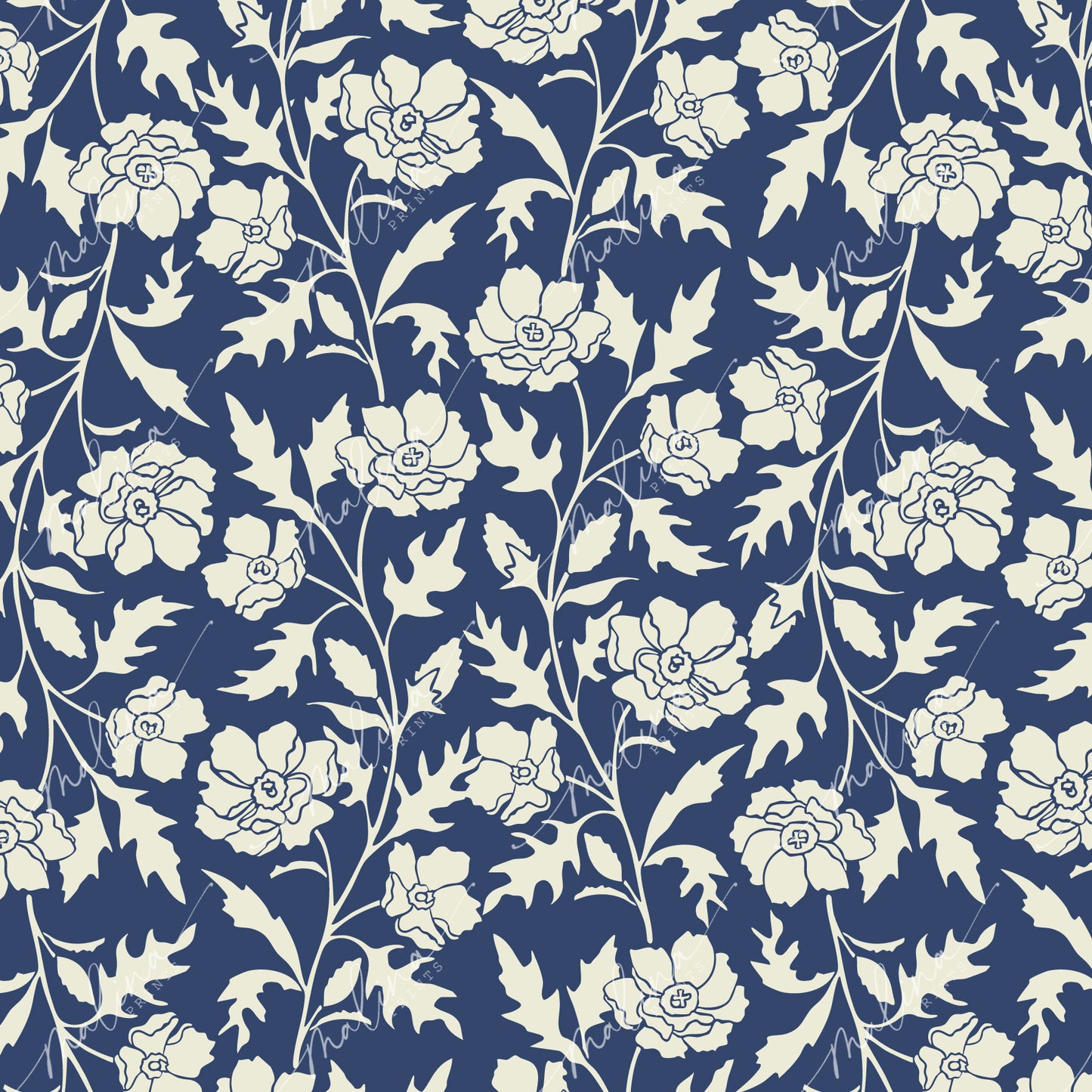 Pua Kala | Seamless Repeat Pattern