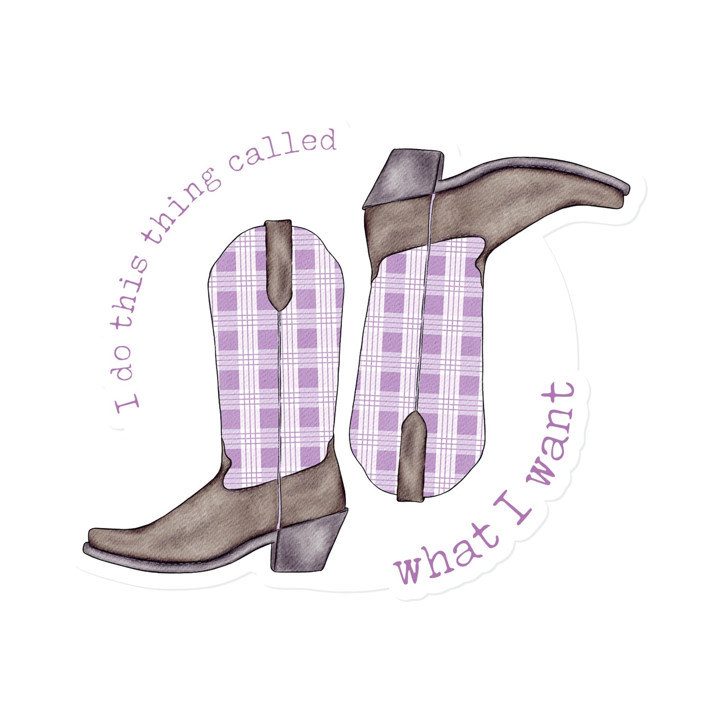What I Want | Vinyl Stickers