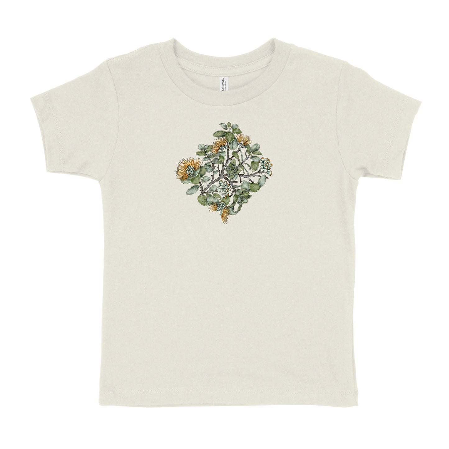 Yellow Ohia Toddler T-Shirt | Baby & Kids