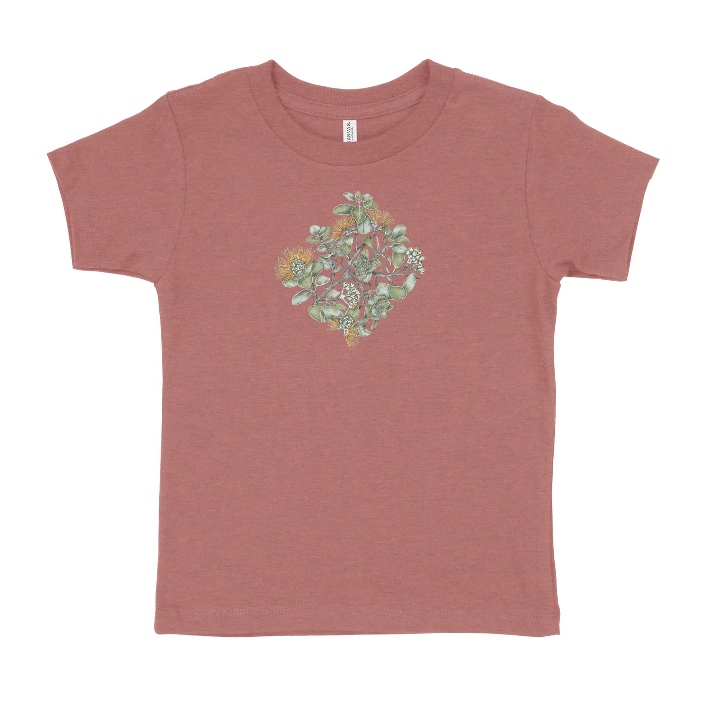Yellow Ohia Toddler T-Shirt | Baby & Kids