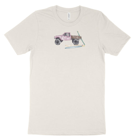 Pink Toyota Truck | Adult Unisex T-Shirt
