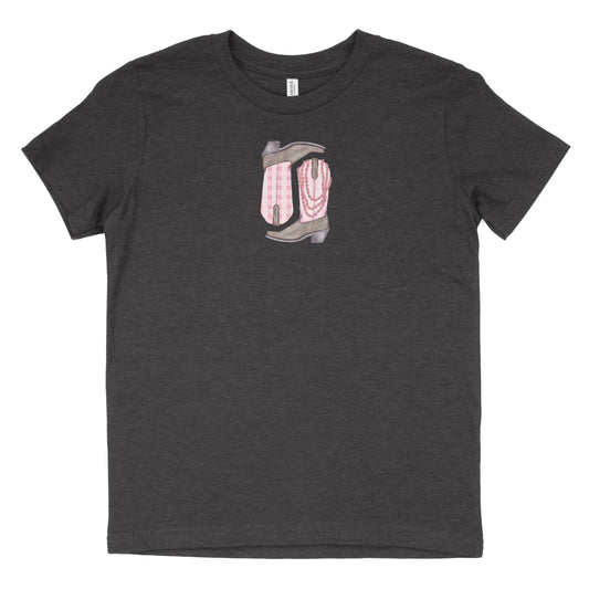 Lokelani Palaka Boots Youth T-Shirt | Baby & Kids