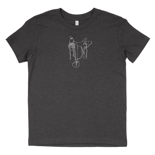 Hawaiian Tree Saddle Youth T-Shirt | Baby & Kids