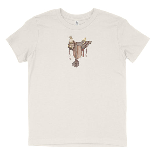 Hawaiian Tree Saddle (Watercolor) Youth T-Shirt | Baby & Kids