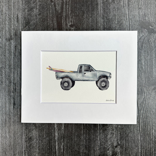 Gray Truck | Art Print