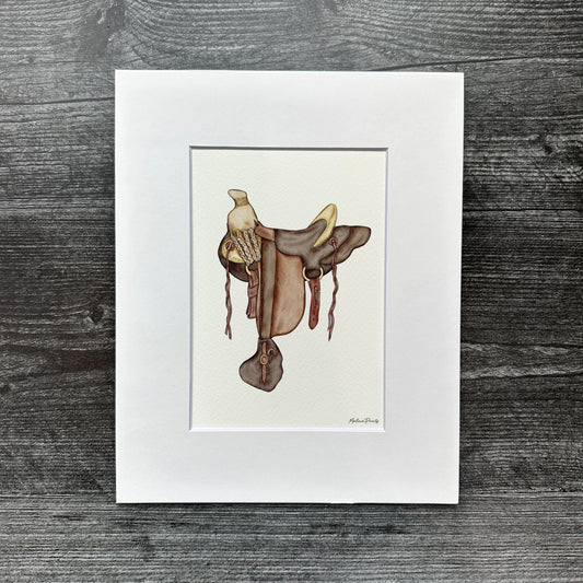 Hawaiian Tree Saddle | Art Print
