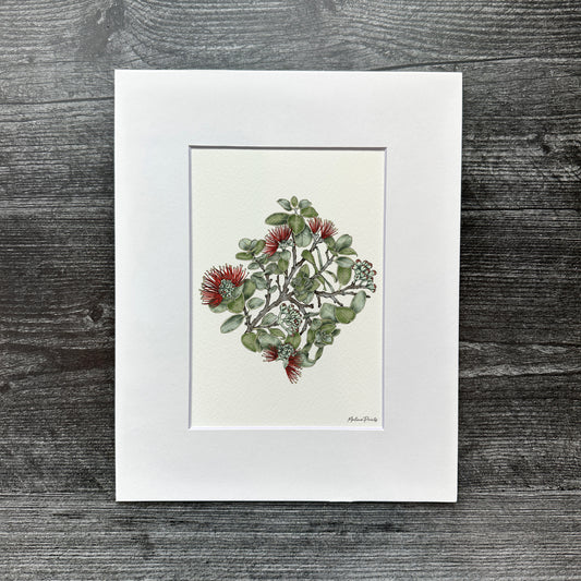 Red Ohia Lehua | Art Print
