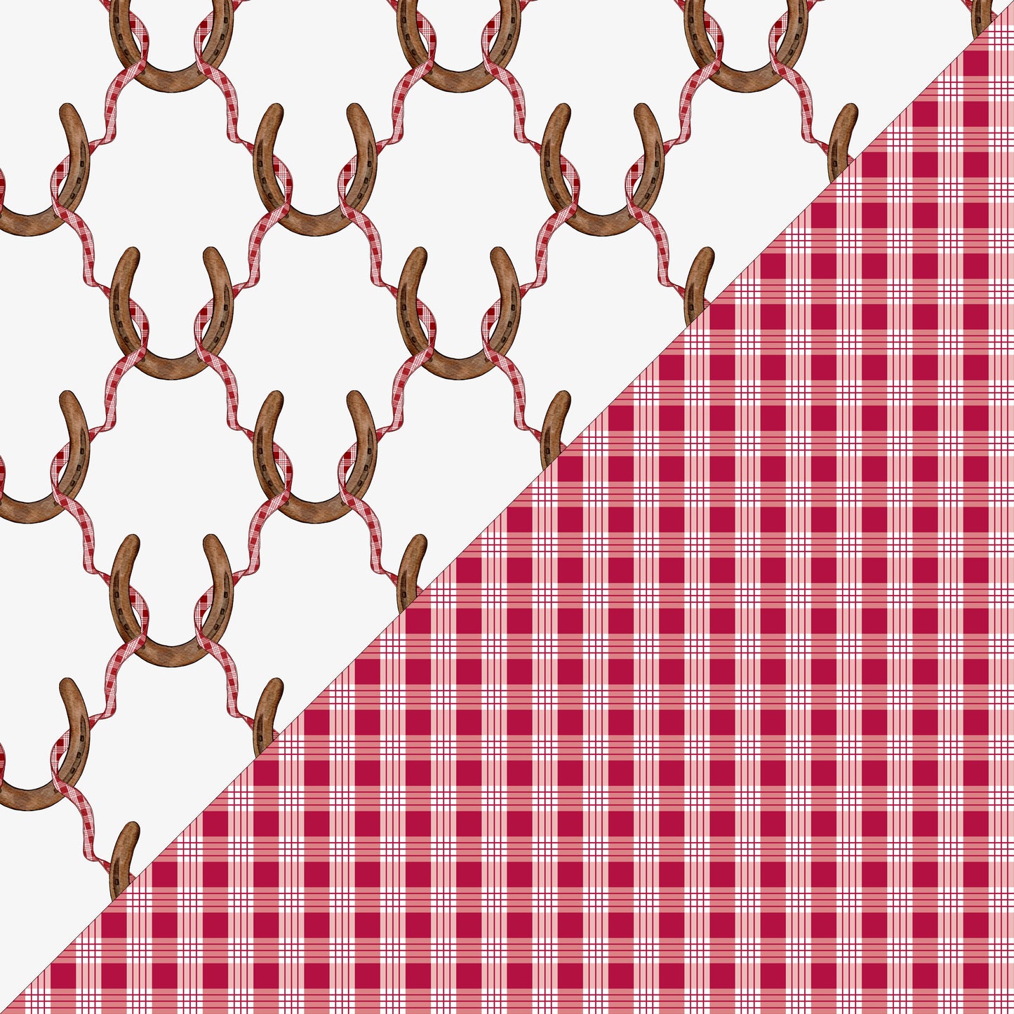 Horseshoe Ribbons | Wrapping Paper