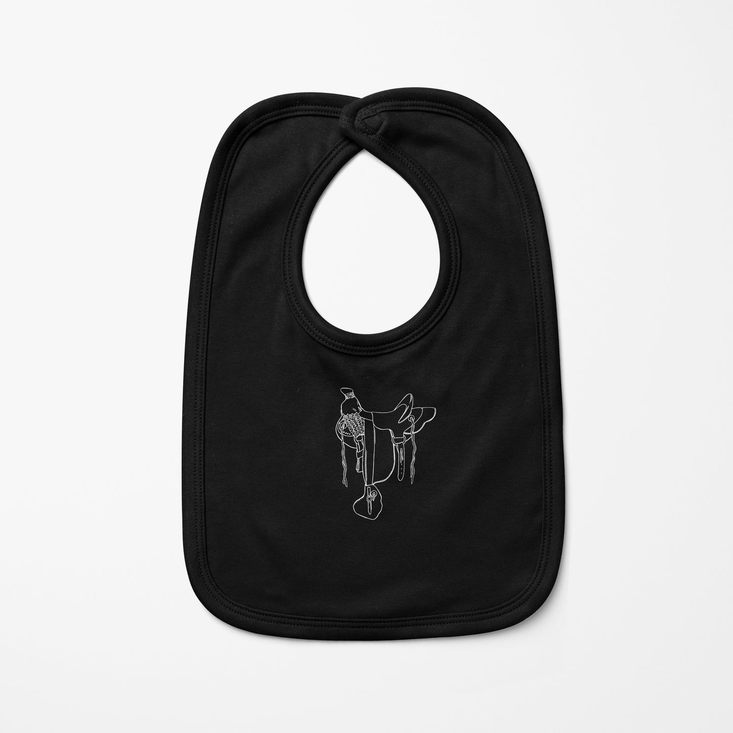 Hawaiian Tree Saddle Baby Bib | Baby & Kids
