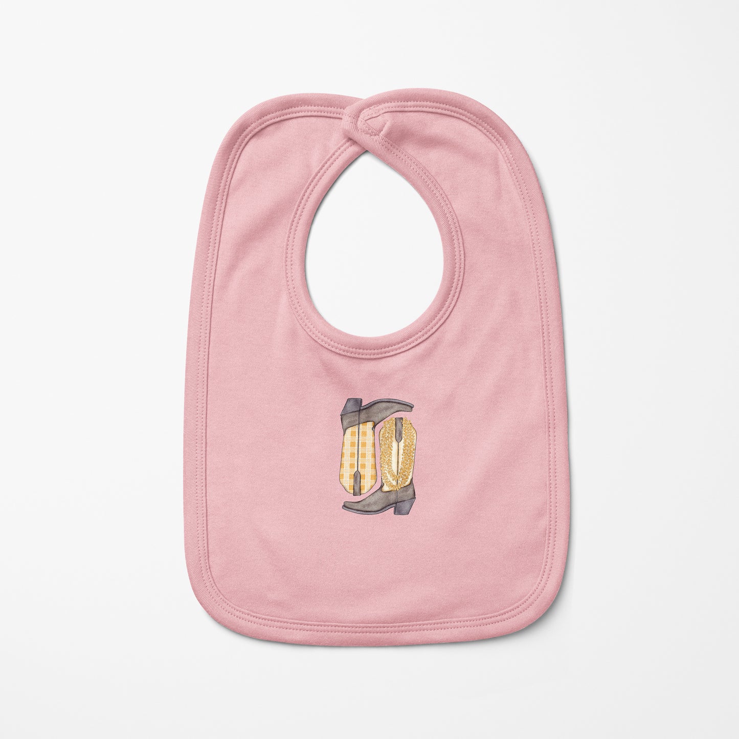 Pua Kenikeni Palaka Boots Baby Bib | Baby & Kids