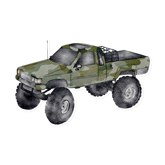 Camouflage Toyota Truck | Vinyl Stickers