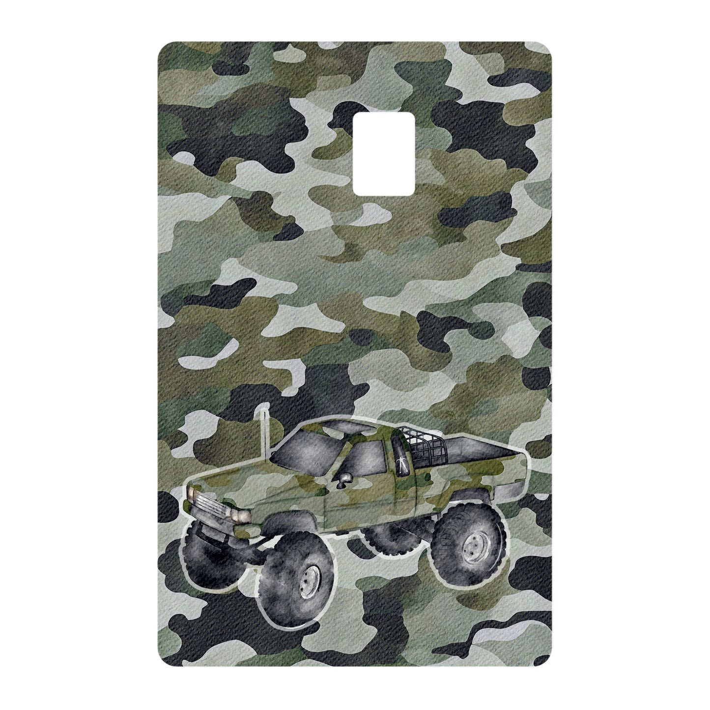 Camo Truck | Credit Card Skin