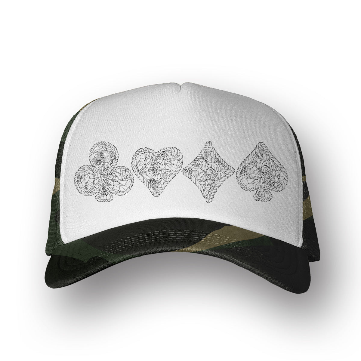 Ohia Lehua Card Suits | Trucker Hat