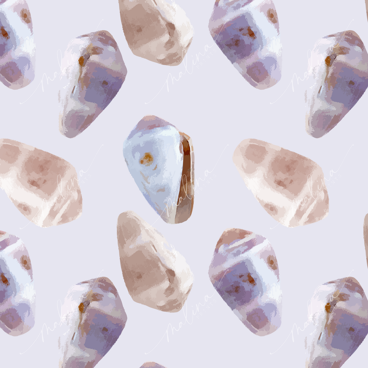 Cone Shells | Seamless Repeat Pattern