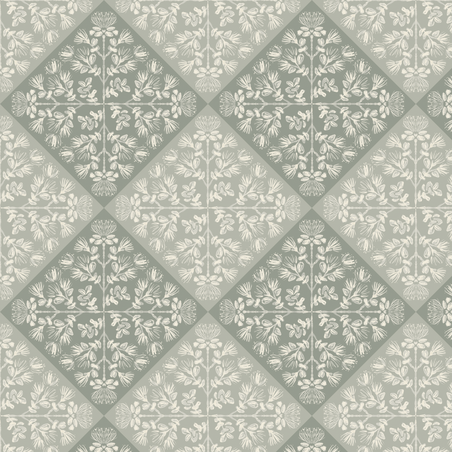 'Ohia Lehua | Seamless Repeat Pattern