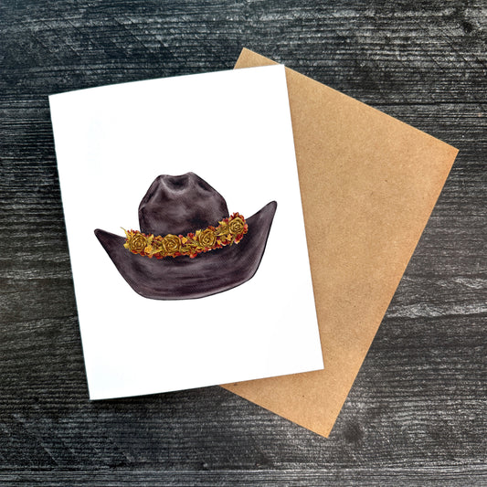Hat Lei | Greeting Card