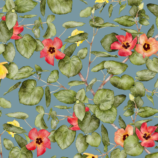 Hau- Rain | Seamless Repeat Pattern