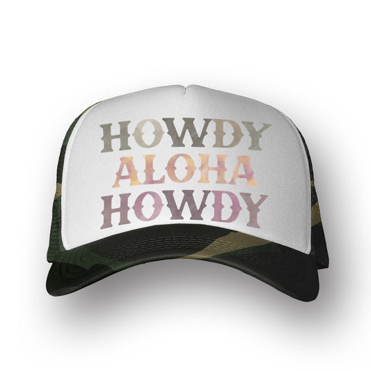 Howdy Aloha | Trucker Hat