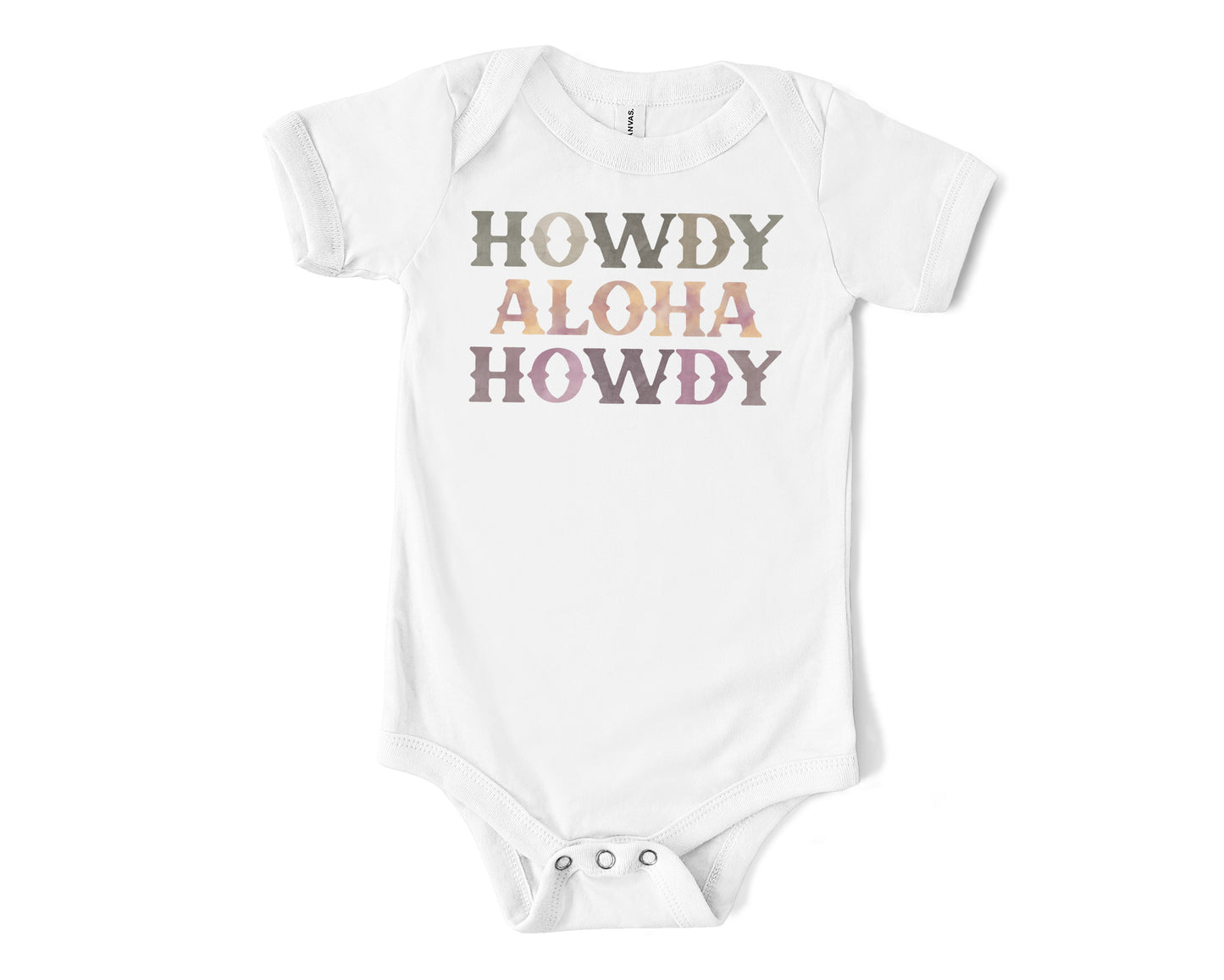 Howdy Aloha Baby Onesie | Baby & Kids