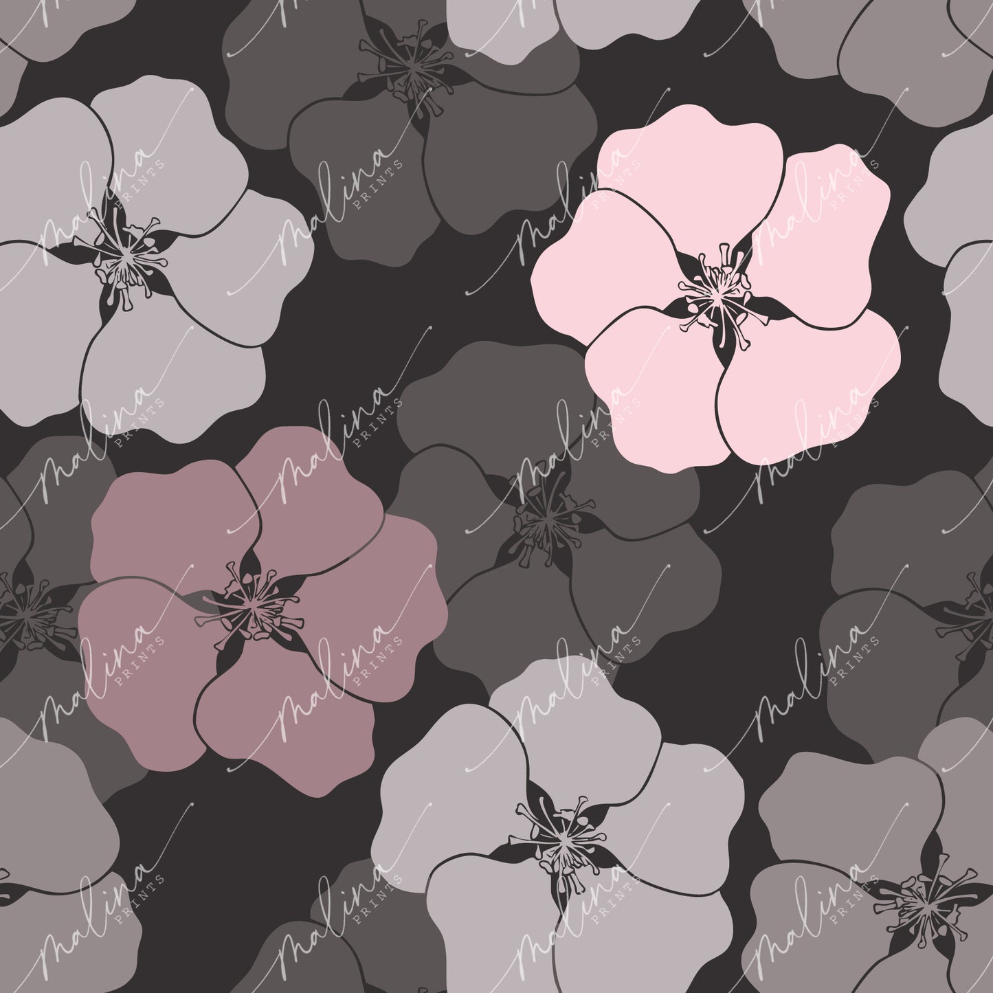 Ilima Scatter | Seamless Repeat Pattern