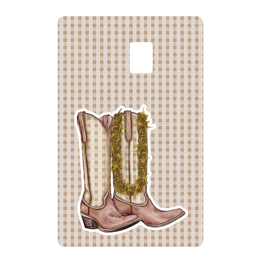 Khaki Palaka Boots | Credit Card Skin