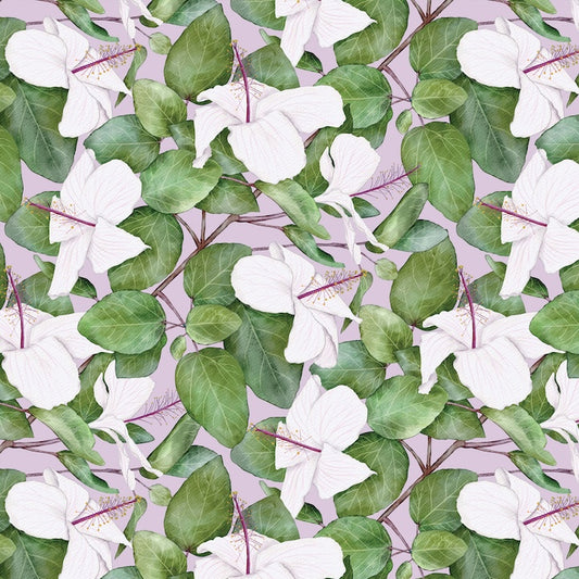 Kokio Keokeo- Lilac | Seamless Repeat Pattern