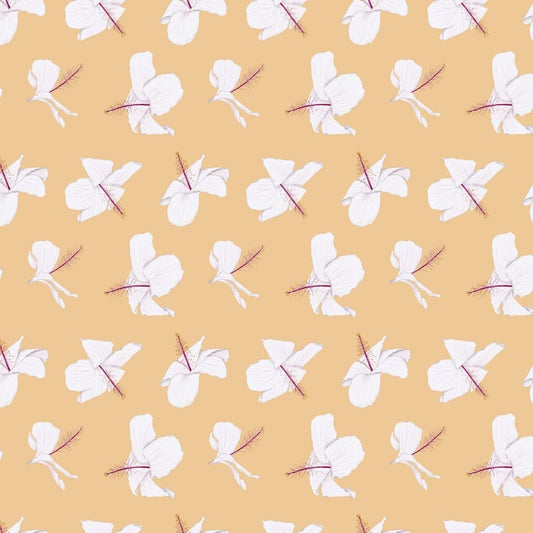 Kokio Keokeo- Yellow Scatter | Seamless Repeat Pattern