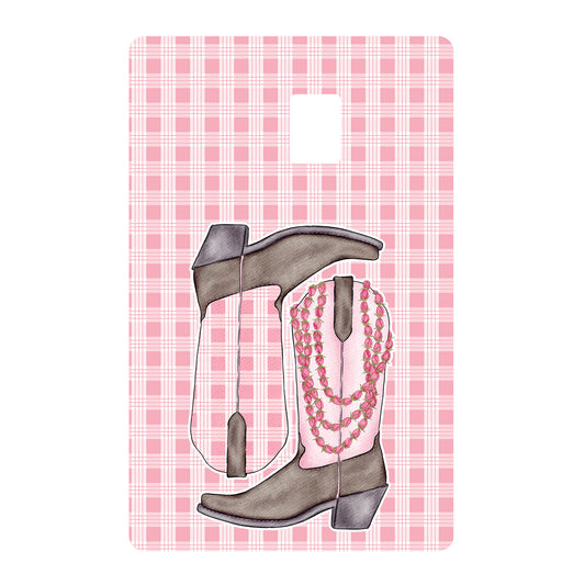 Lokelani Palaka Boots | Credit Card Skin