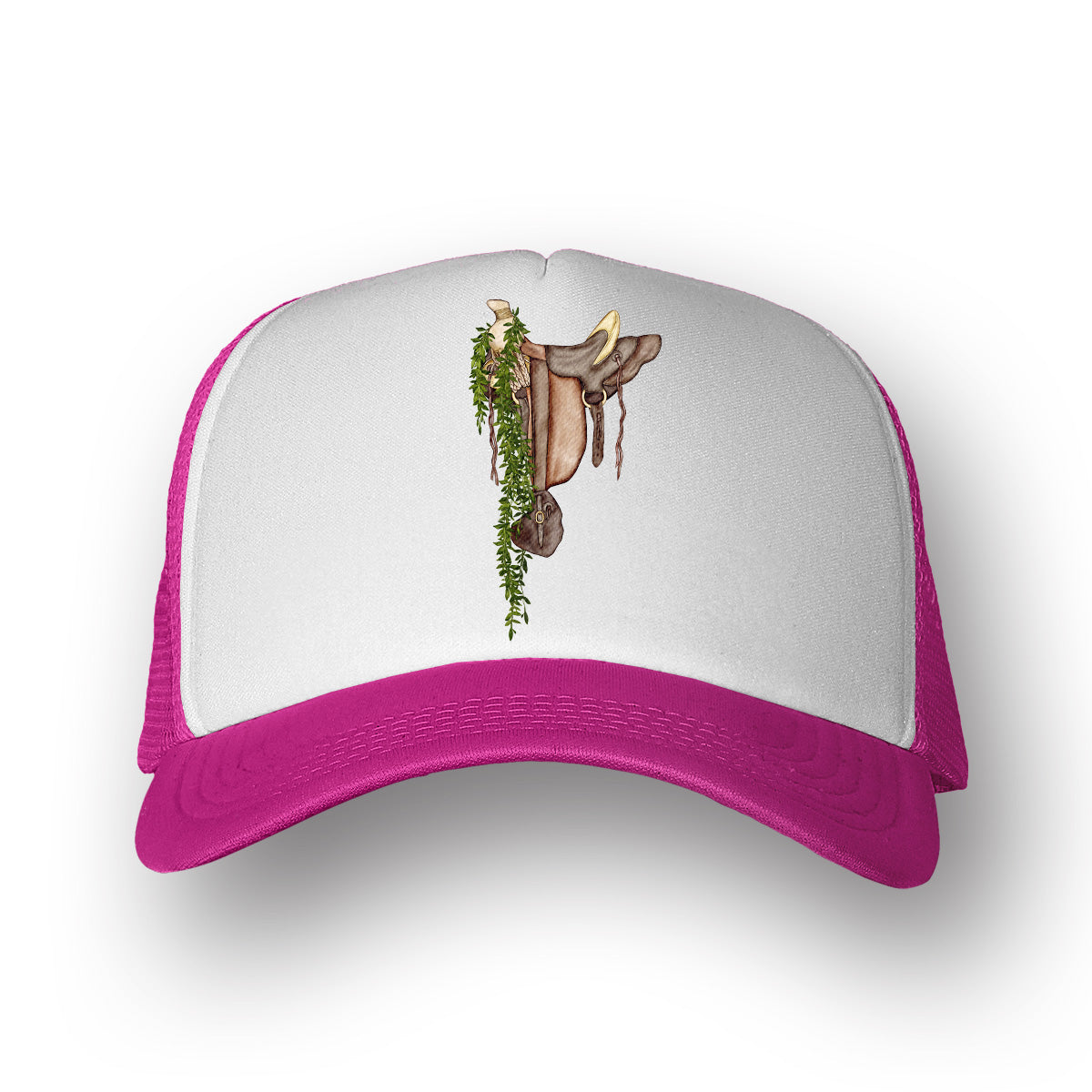 Maile Hawaiian Tree Saddle | Trucker Hat