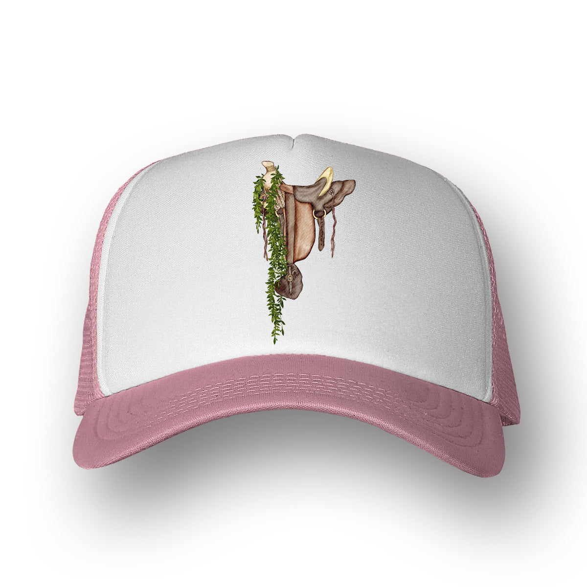 Maile Hawaiian Tree Saddle | Trucker Hat
